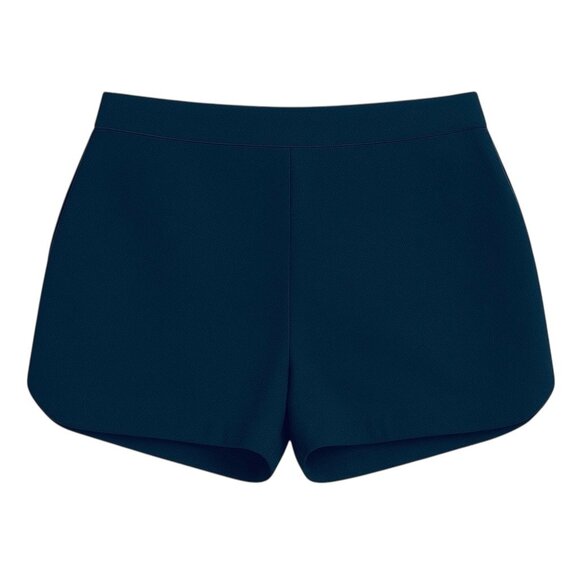 ABERCROMBIE & FITCH Navy Pleated Skort Mini Skirt, Size XL - NWT - Picture 2 of 5